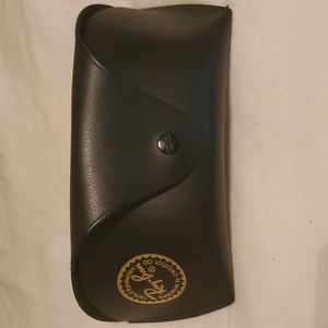 Ray-Ban Designer Eyeglass Case In Black with Belt Loop